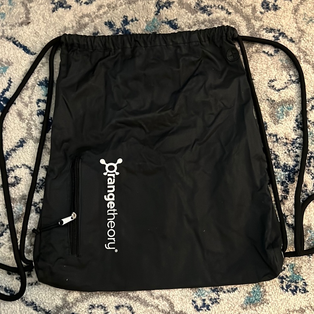 Orange Theory cinch bag